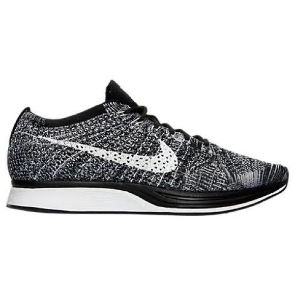 Nike Flyknit Racer Oreo 2 526628-012 US 6 Womens - Picture 5 of 14